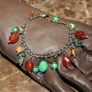 Bracelet with dangling beads